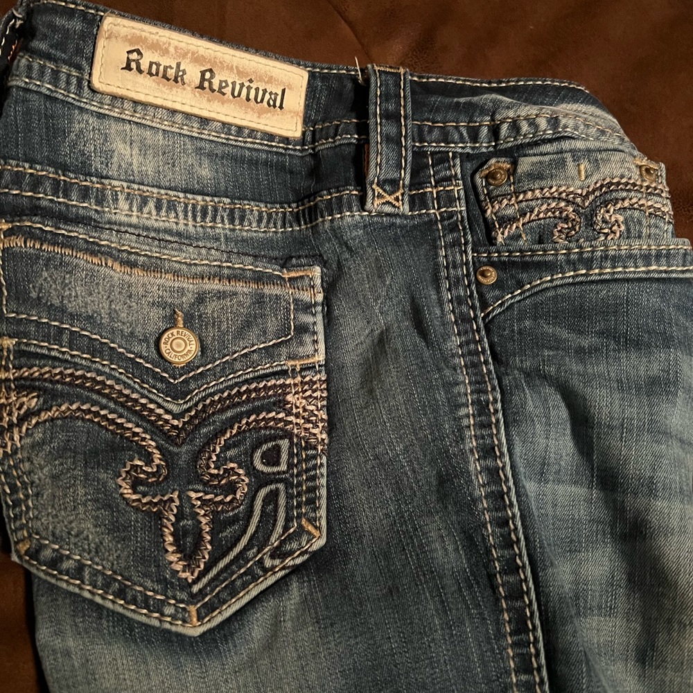 Rock revival jeans ..32 waist, 31 inseam